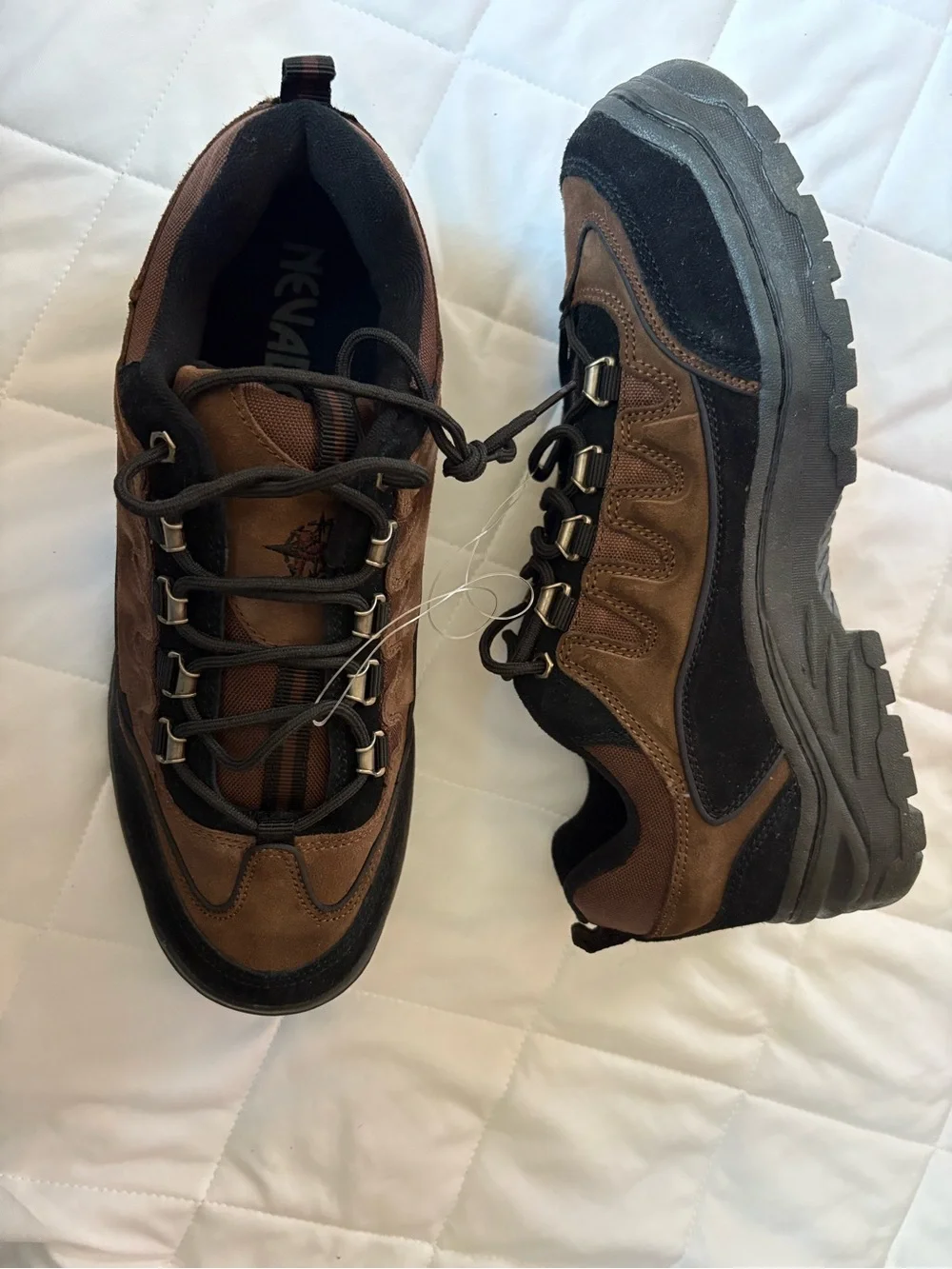 Men's Brown & Black Casual Derby Sneakers